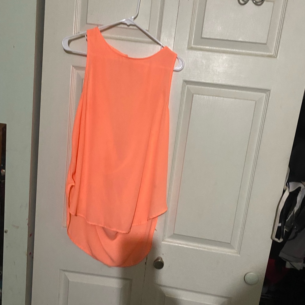 NWOT NEON SLEEVELESS TOP